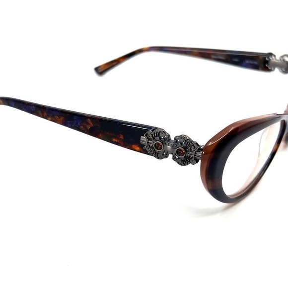 BADGLEY MISCHKA Eyeglasses Juliet BRN Authentic NEW!!